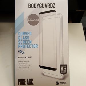 Tempered glass bodyguardz for samsung note 8 new